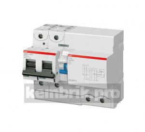 Выключатель автоматический дифференциального тока DS802S K 125/0.3 A