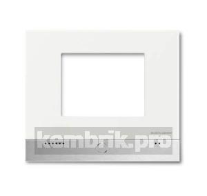 Рамка декоративная для панели SmartTouch белое глянцевое стекло