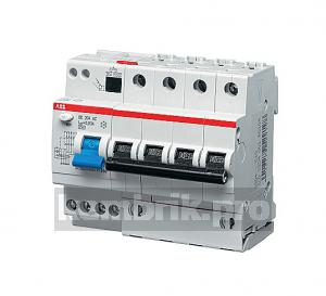 Выключатель автоматический дифференциального тока шестимодульный DS204 A-C10/0.03