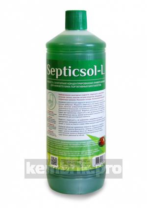 Жидкость Septicsol санитарно-дезодорирующее средство для нижнего бака