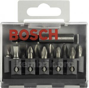 Набор бит Bosch Extra-hart ph/pz/ls - 11шт.+ держ. (2.607.001.923)