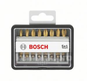 Набор бит Bosch Robust line max grip ph1/ph2/ph3 49 мм, 8 шт. (2.607.002.570)
