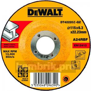 Круг зачистной Dewalt Dt42520zqz