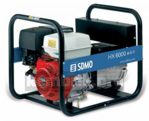 Бензиновый генератор Sdmo Hx 6000