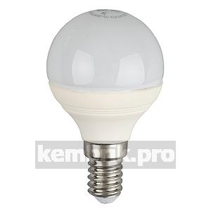 Лампа светодиодная ЭРА P45-7w-827-e14-clear