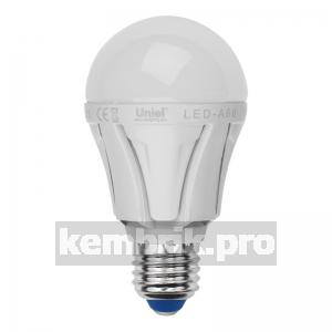 Лампа светодиодная Uniel Led-a60-9w/nw/e27/fr alp01wh 10шт
